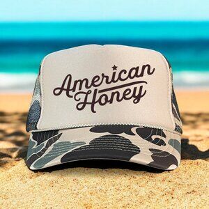 American Honey Women's Summer Country Classic Foam Trucker Hat - NWT